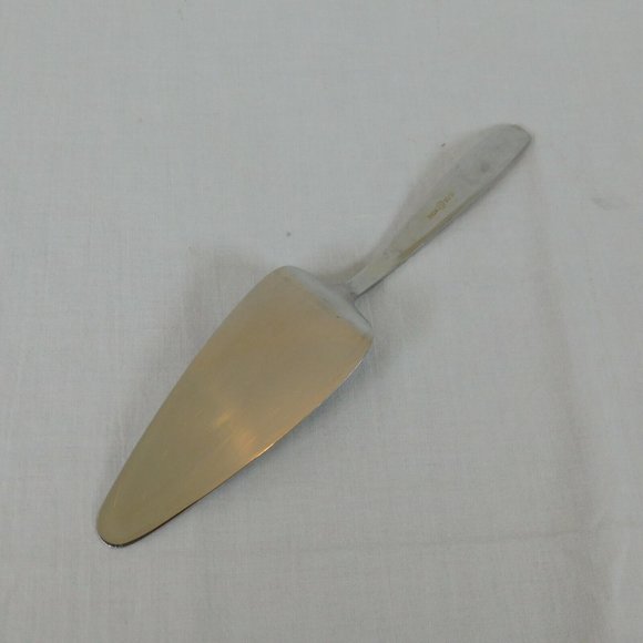 Dessert Cake Pie Server INOX 18/8 Stainless Steel Gold Colored Crosshatch Handle - Picture 4 of 5